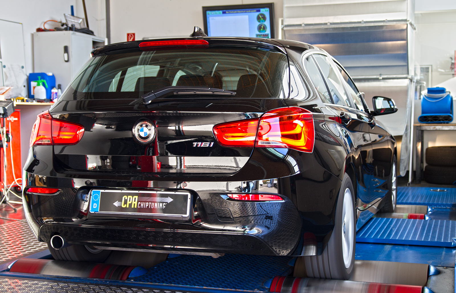 With CPA at the dyno: BMW 116i