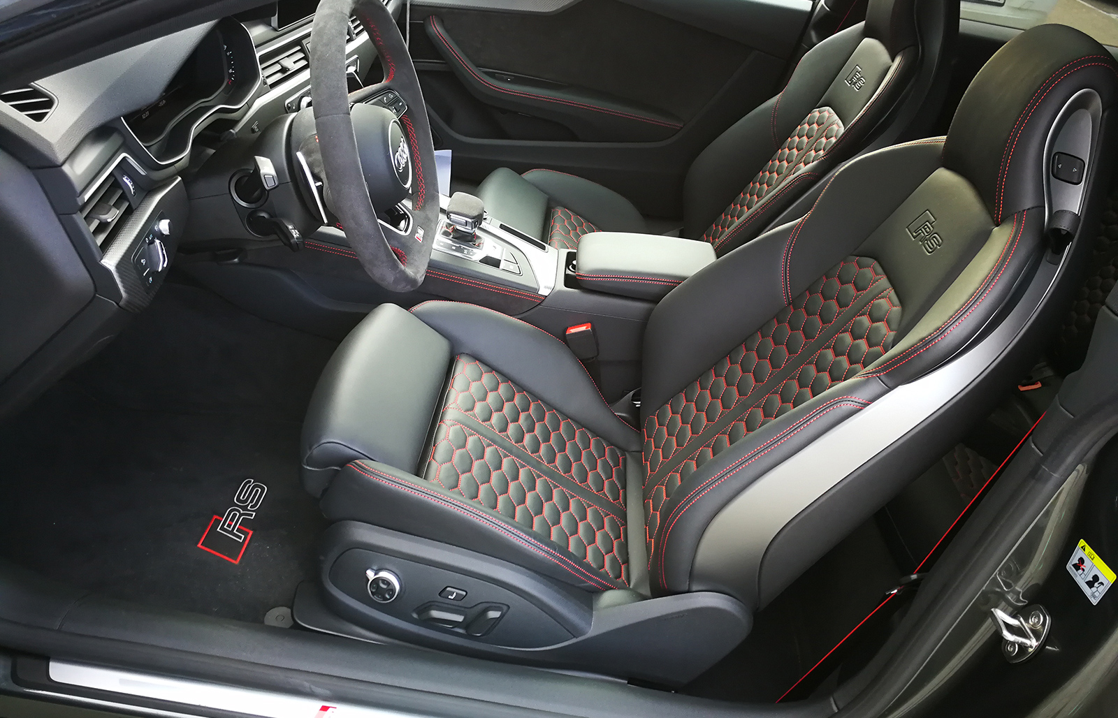 The Audi RS5 on Test at CPA